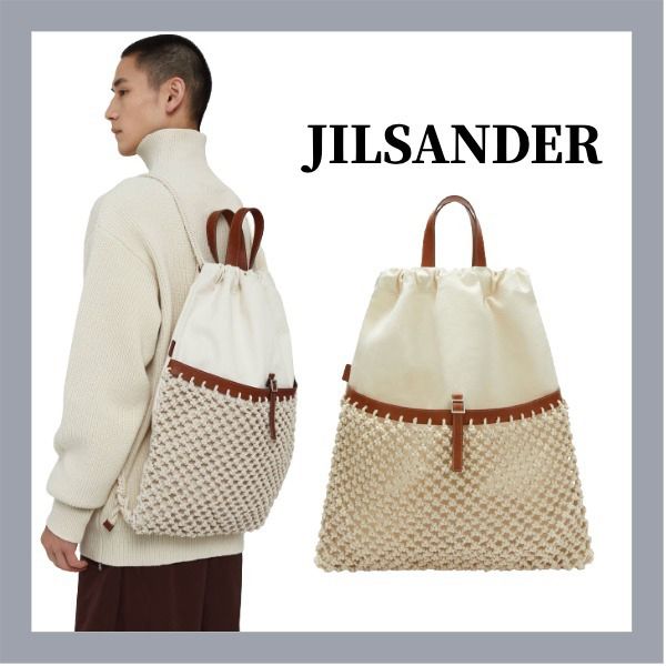 新作！★ジルサンダー 偽物★巾着型バックパック★JPUU853026-MUB75040